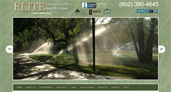 Desktop Screenshot of elitesprinkler.com